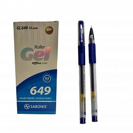 GEL 649 AZUL ROLLER 0.5 SABONIS