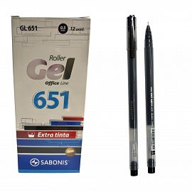 GEL 651 AZUL ROLLER 0.5 SABONIS X12