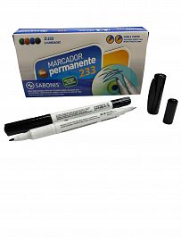 MARCADOR 233 DOBLE PUNTA NEGRO SABONIS