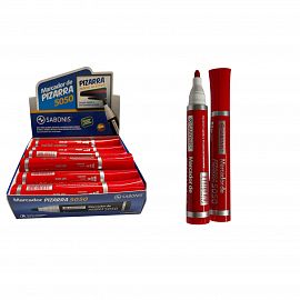 MARCADOR 5050 PIZARRA ROJO SABONIS