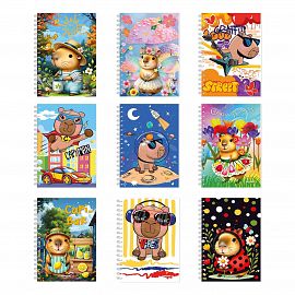 LIBRETA CAPYBARA 9X14 8241R NORPAC